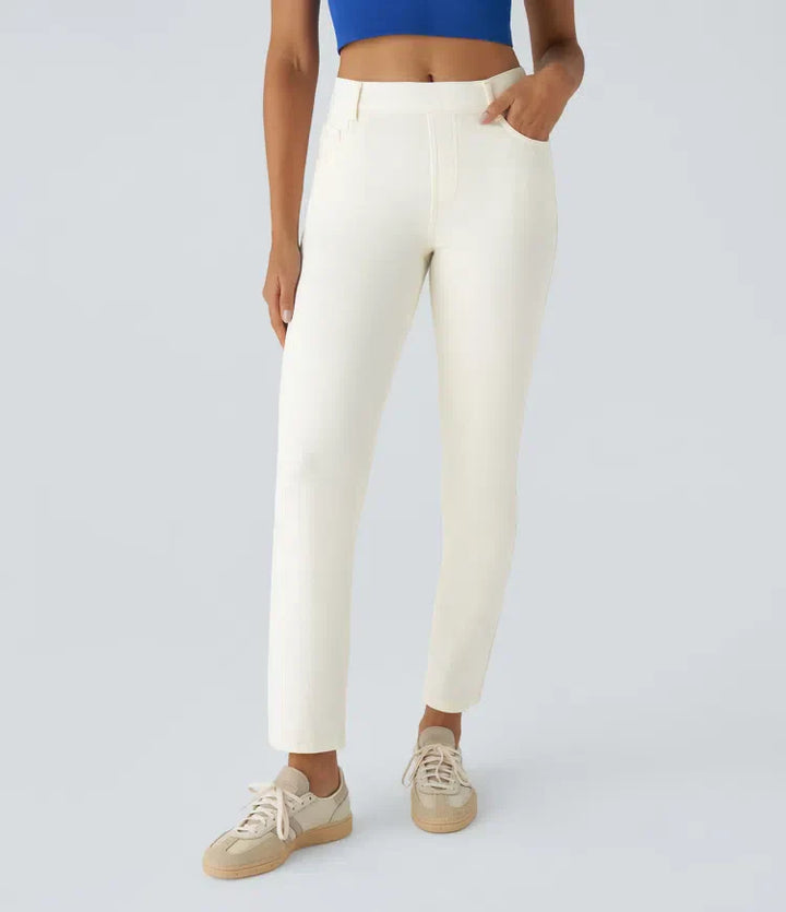 ComfortFit | Elastic High-Waist Pants