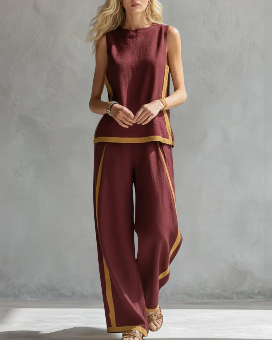 Leila | Elegant Complete Two-Piece Set