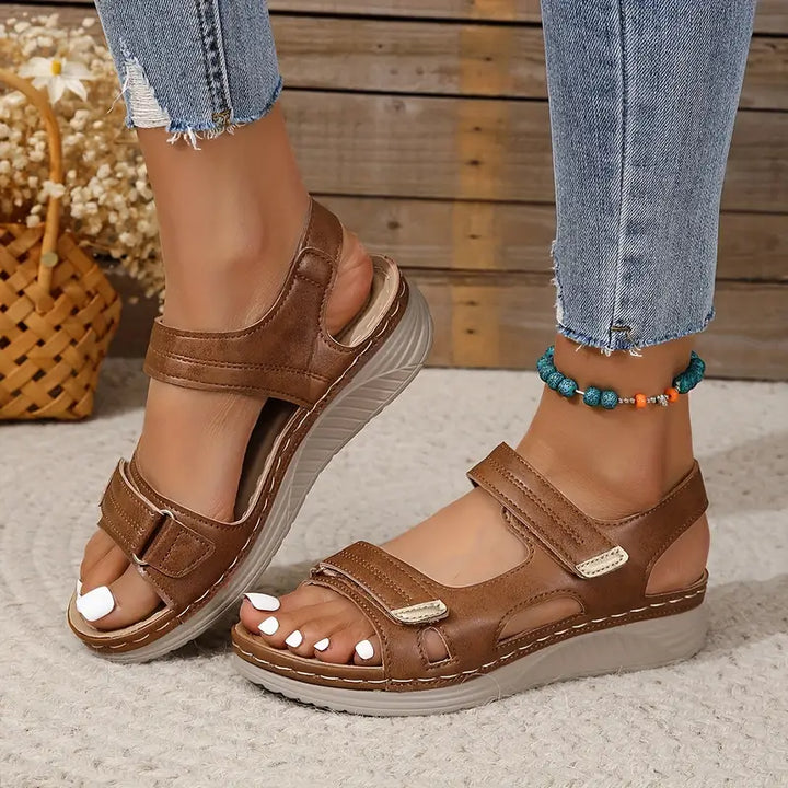 Randy | Orthopedic Leather Sandal