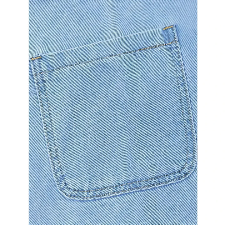Saylor Relaxed Denim-Look Dress