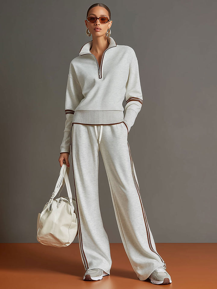 Marietta | Blouse and Wide Leg Pants Set