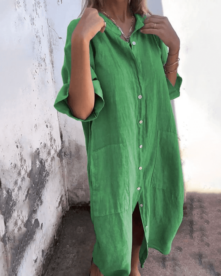 Charlotte | Breezy Shirt Dress