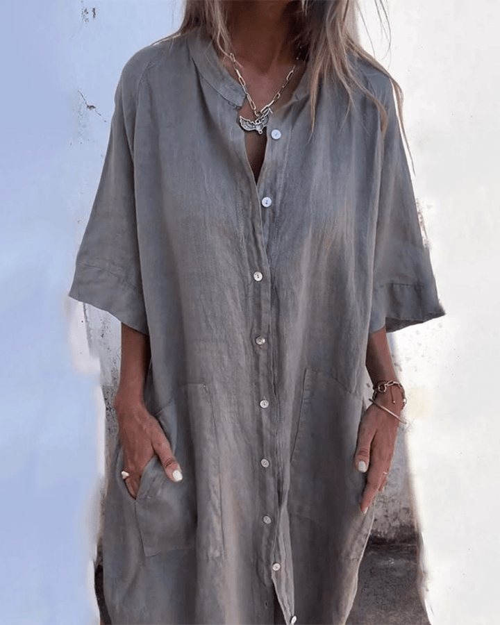Charlotte | Breezy Shirt Dress